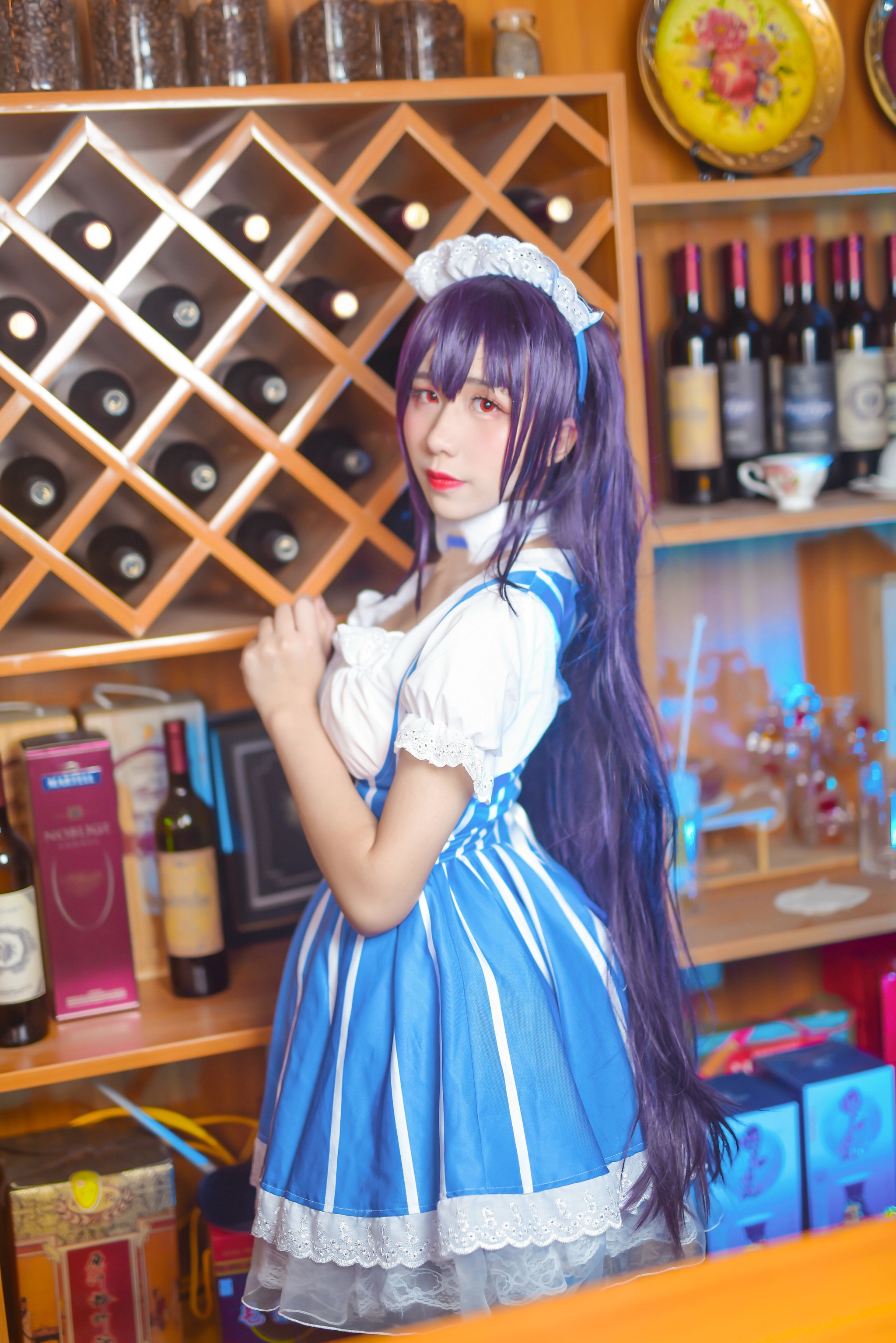 图片[1]-九曲Jean –  NO.012 女仆学姐 [34P]-XikXak